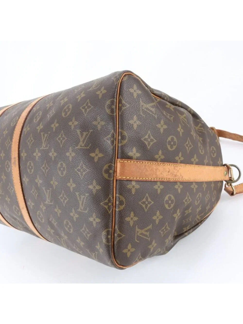 Louis Vuitton Monogram Keepall Bandouliere 55 Leather 2-Way Boston Bag Crossbody